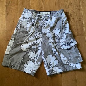 ABERCROMBIE KIDS BOYS SWIM TRUNKS SZ S